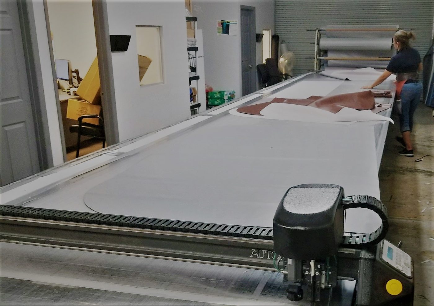 Blue Waters Spa Covers using Autometrix Cutting Table